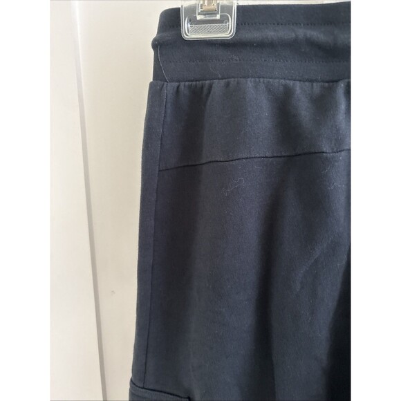 Kappa Men’s Sweatpants Jogger Pant Slim Fit Side Logo Cargo Pockets Black Size M - Picture 8 of 12